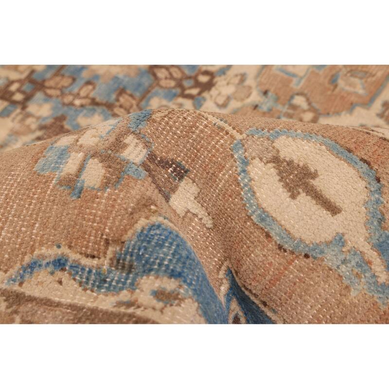 ECARPETGALLERY Hand-knotted Antalya Vintage Brown Wool Rug - 4'8 x 6'3