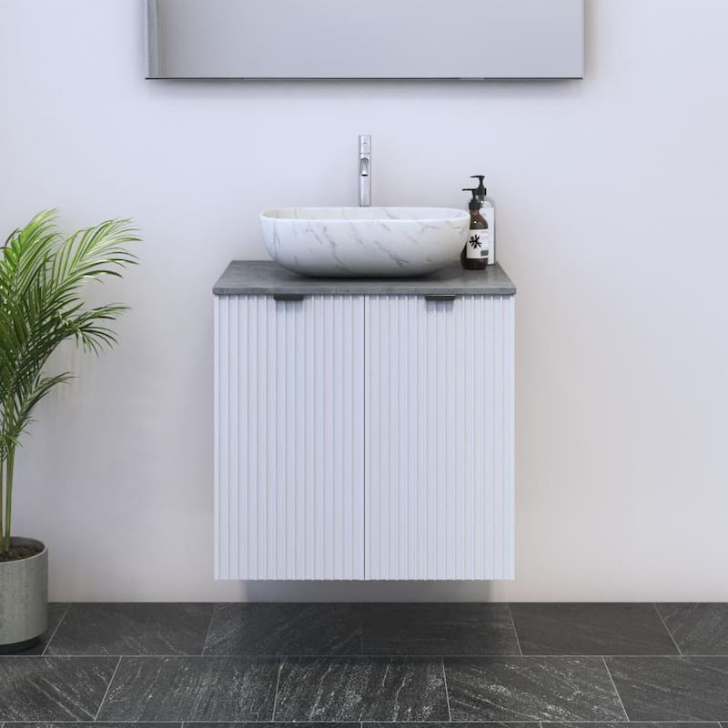 Nicole 2D 60 Floating Bathroom Vanity (24" Width)
