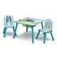 preview thumbnail 4 of 3, Bluey Kids Table and Chair Set with Storage (2 Chairs Included) - 24"L x 24"W x 17.72"H