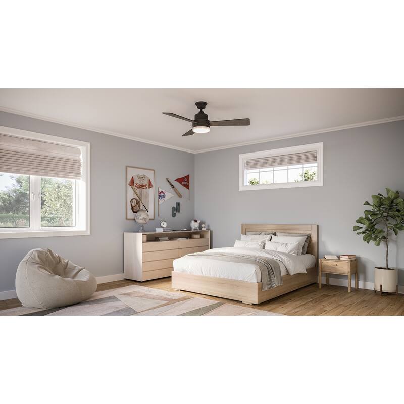 Trevina II Collection LED 52" 3-Blade Fan - 10.500" x 25.250" x 11.370"