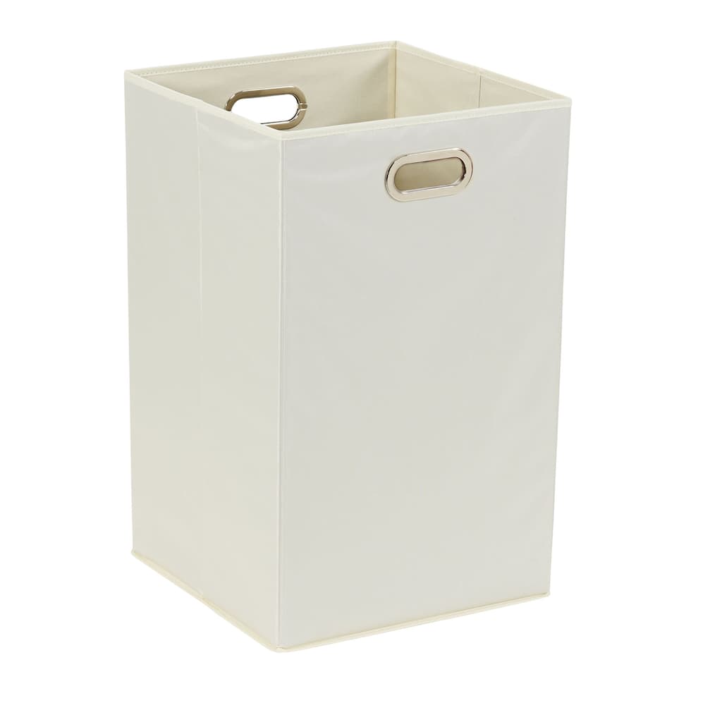 Household Essentials Folding Laundry Hamper - 14.0"L x 14.0"W x 28.0"H