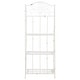 preview thumbnail 16 of 53, SAFAVIEH Amaris Victorian Wrought Iron 4-Tier Outdoor Bakers Rack. - 25" W x 15" D x 63" H