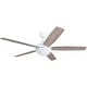 preview thumbnail 16 of 30, Copper Grove Mills 52-inch Modern White LED Ceiling Fan with Remote