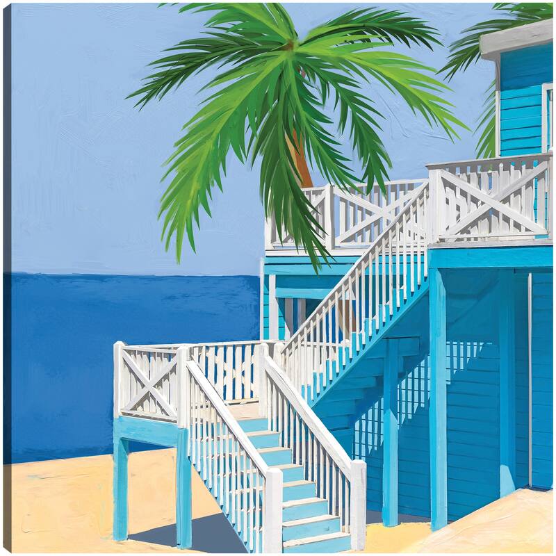 Cottage Palm By Studio Arts Canvas Art Print