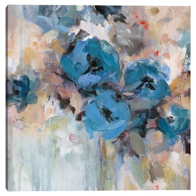 Saturated Garden by Carol Robinson Canvas Art Print