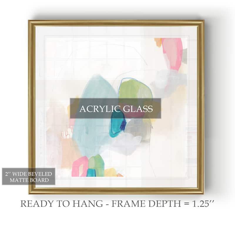 Candy Jacket II -Black Framed Print