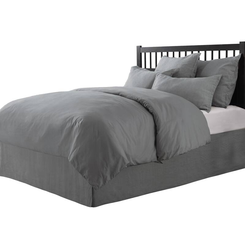 Linenweave Vintage Wash 15 Inch Bed Skirt,