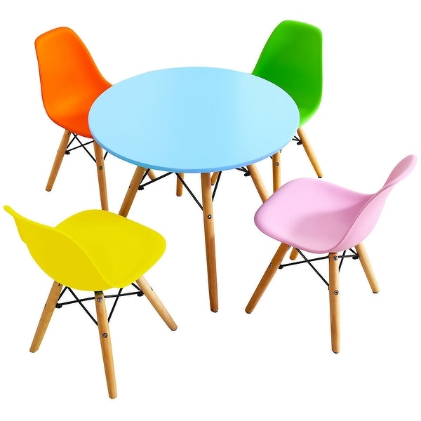 childrens round table and chairs