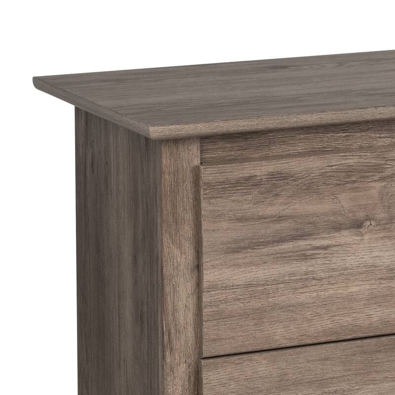 Prepac Sonoma 8 Drawer Double Dresser for Bedroom, Wide Chest of Drawers, Traditional Bedroom Furniture