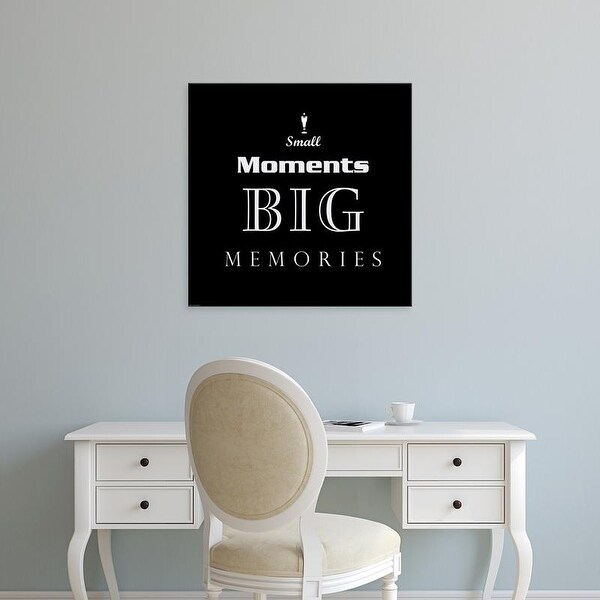 Easy Art Prints GraphINC's 'Small Moments' Premium Canvas Art