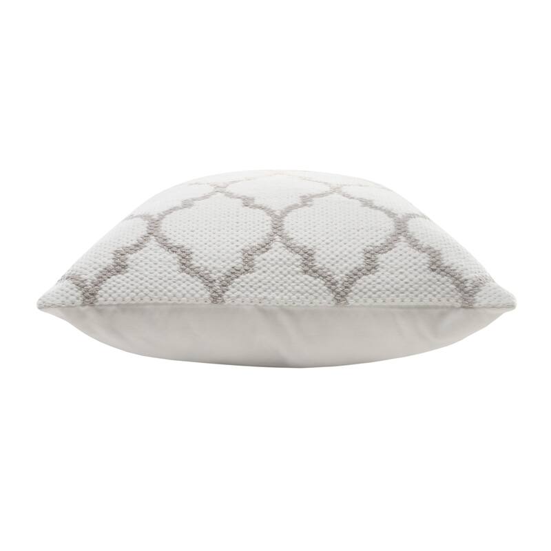 Sevita Geometric Lattice Indoor/Outdoor Throw Pillow