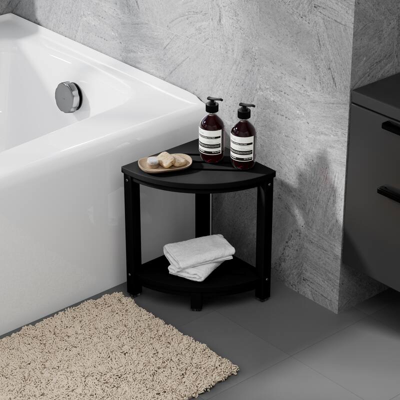 Anapolis Poly Corner Shower Bench