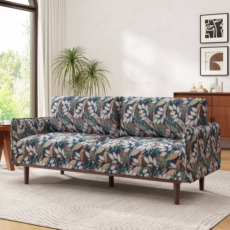Christopher Knight Home - Lovina Modern Upholstered Loveseat Sofa with Spacious Seating and High-Density Cushioning. - Green.