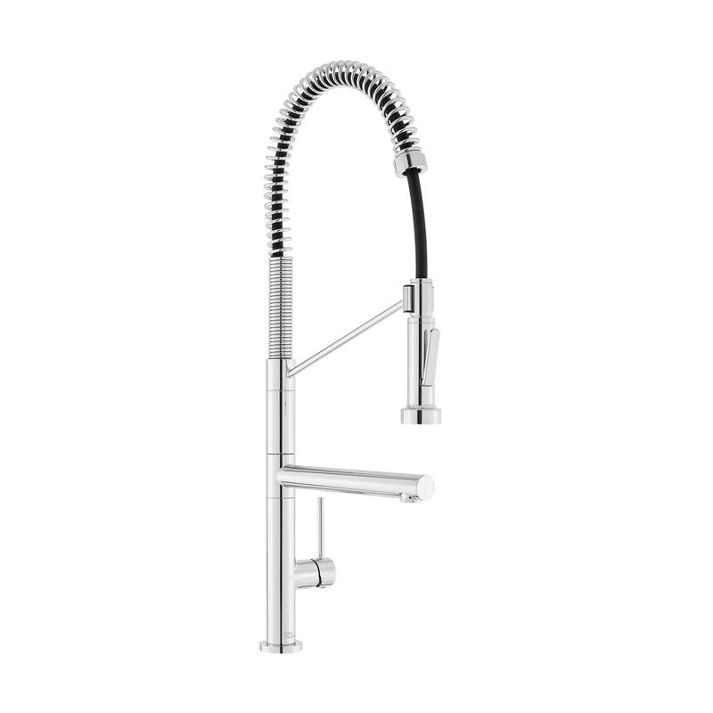 Swiss Madison SM-KF74 Nouvet 1.5 GPM Single Hole Pre-Rinse Pull Down - Chrome