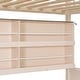 preview thumbnail 8 of 36, Convertible Bunk Bed with LED Storage Wall & Pegboard by Harper&Bright Designs