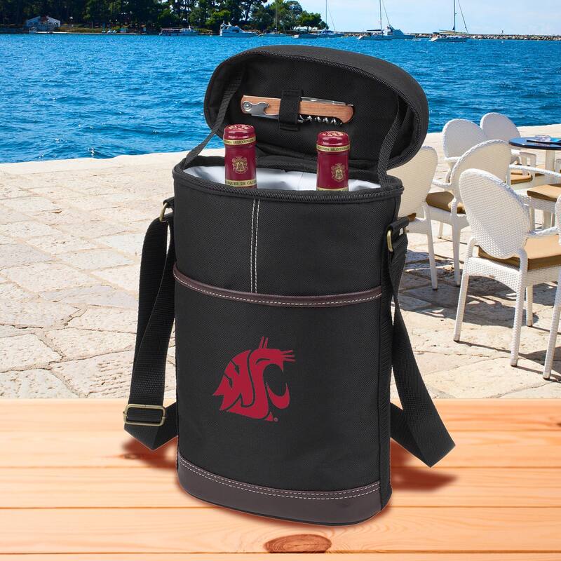 Washington State Cougars Two Bottle Wine Tote