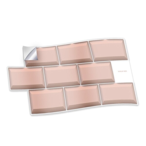 blush backsplash