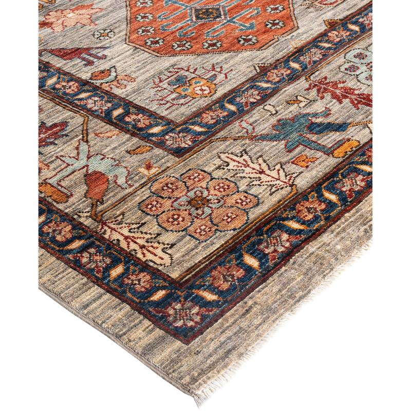 Serapi One-of-a-Kind Hand-Knotted Area Rug - Brown - 8' 0" x 10' 0"