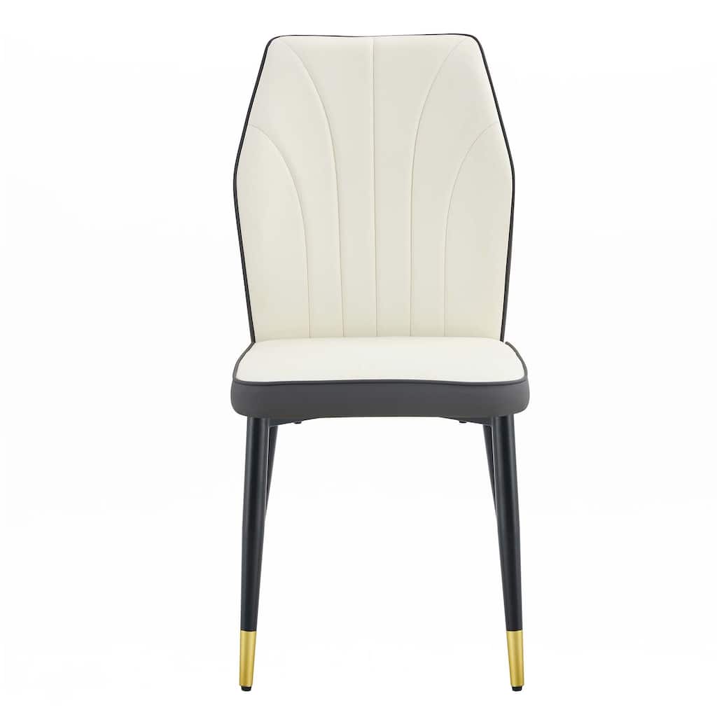 4PCS PU Dining Chairs