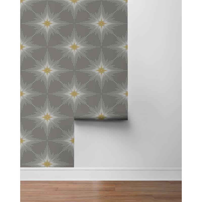 Seabrook Designs North Star Non-Woven Unpasted Wallpaper