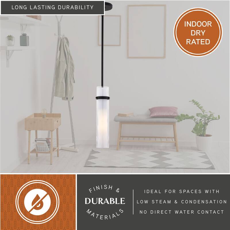 Vilo Contemporary Mini Pendant Ceiling Light White Glass