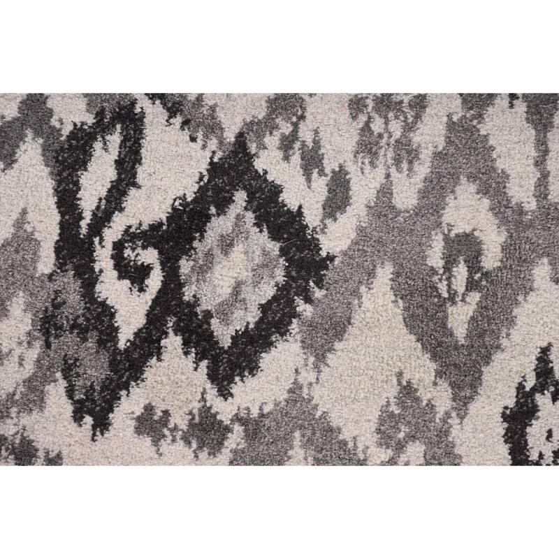 Art & Craft Turkish Rug Machine Made Geometric Carpet - 5'0" x 8'0"