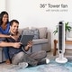 preview thumbnail 3 of 1, Lasko 2510 36-inch Tower Fan with Remote Control