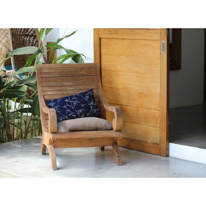 Windy Blossom Outdoor Pillow