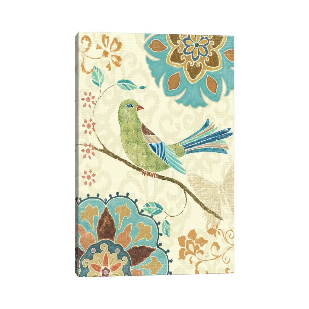 iCanvas "Eastern Tales Birds II" by Daphne Brissonnet Canvas Print