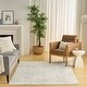 preview thumbnail 4 of 7, Nourison Ivory Hues Indoor only Cream / Ivory Abstract Area Rug