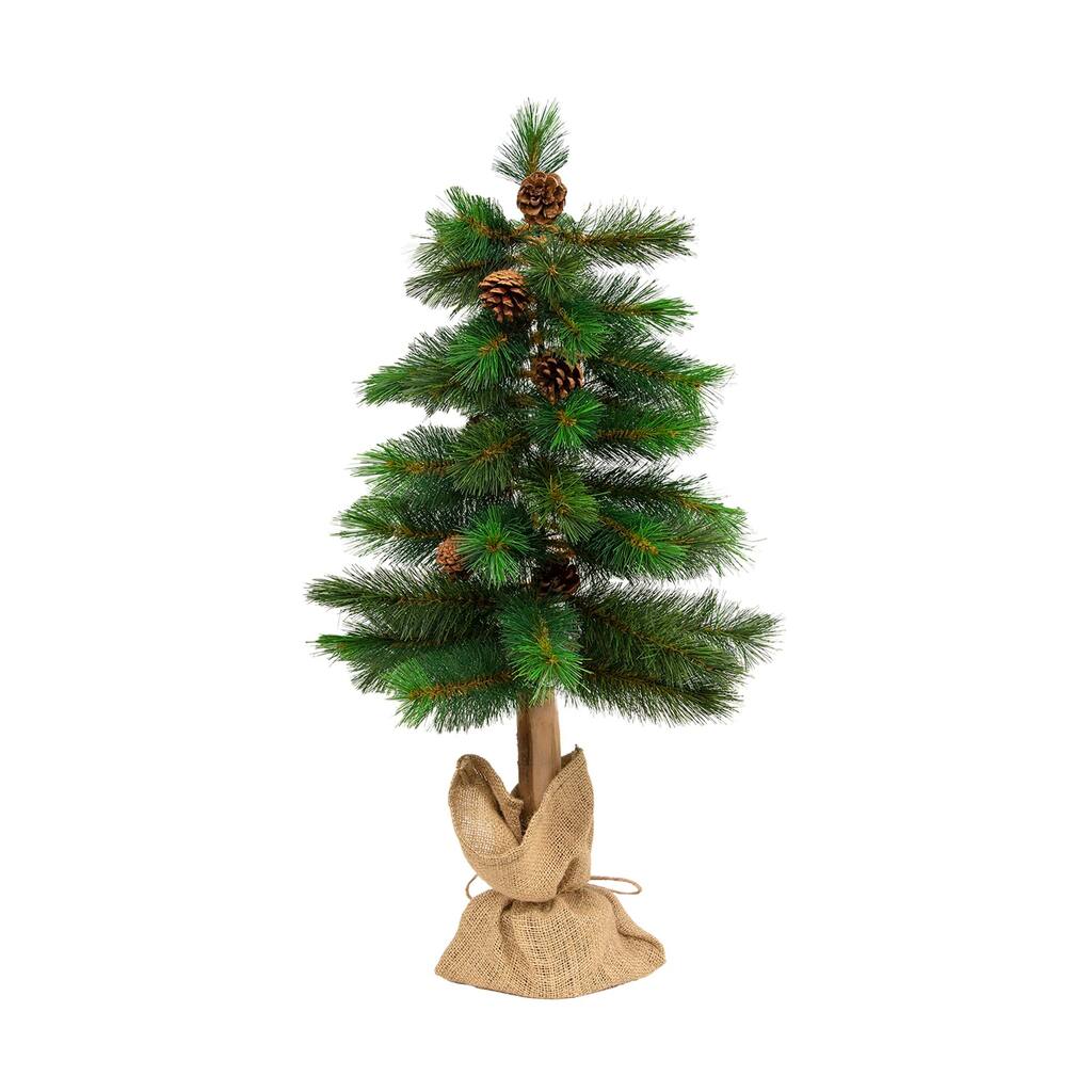 Royal Oregon Pine Tree With Burlap Base 30" - Green