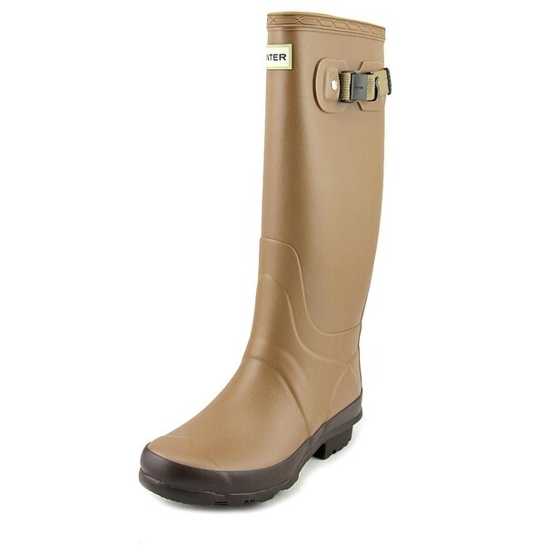tan hunter rain boots