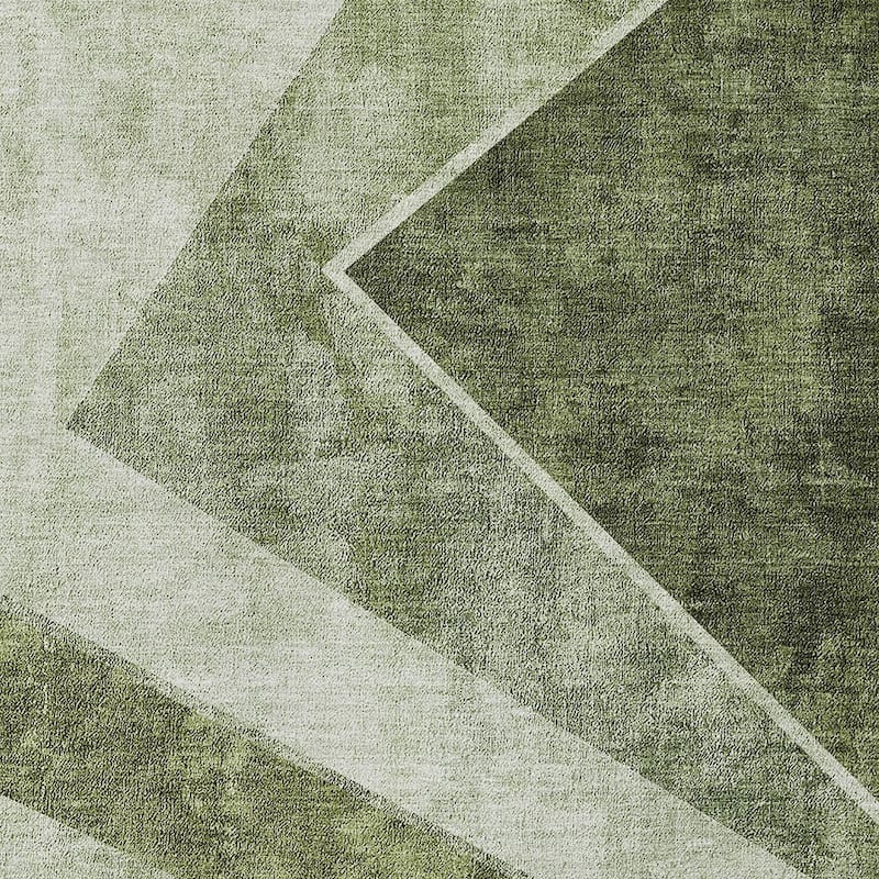 HomeRoots Geometric Transitional Rectangle Outdoor Rug