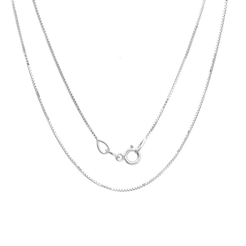 Roberto Martinez Gold Plated Silver 1.5 mm Box Chain (16"-30")