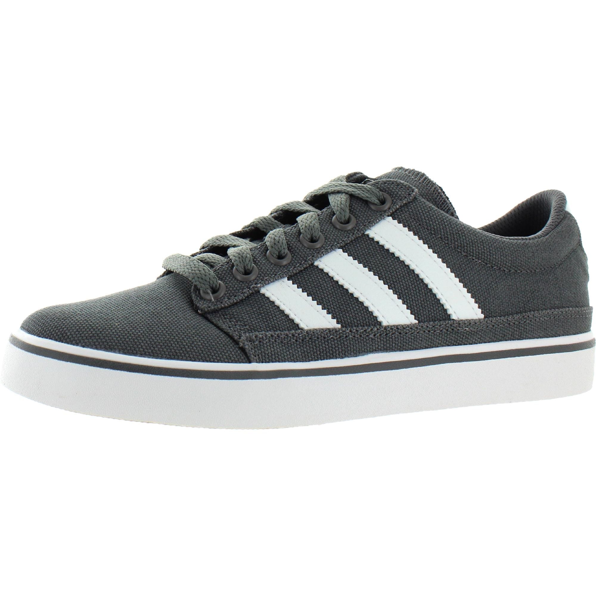 adidas grey canvas shoes