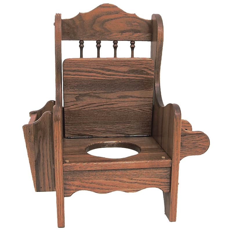 Children's Oak Potty Chair