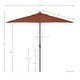 preview thumbnail 80 of 143, North Bend 9-foot Round Auto-tilt, Bronze Finish, Sunbrella Patio Umbrella by Havenside Home