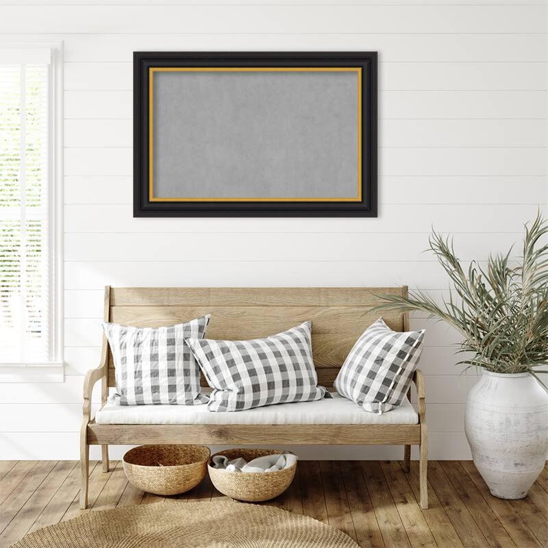 Amanti Art Sierra Black Brown Framed
