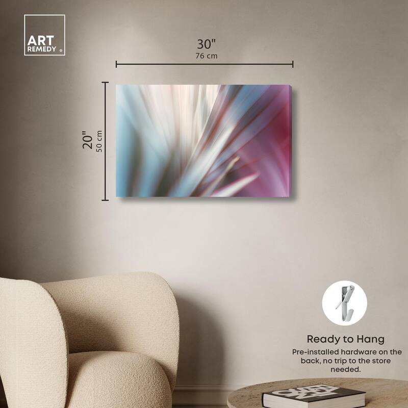 Pastel Speed I Canvas by Art Remedy, Gallery Wrapped
