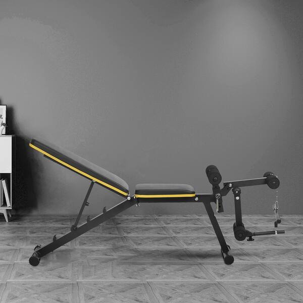 slide 2 of 16, Ainfox Multi-Purpose Adjustable Weight Bench