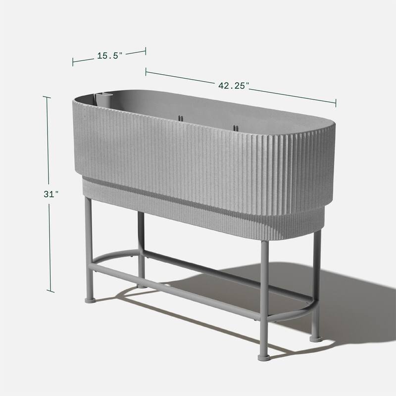 Veradek Demi Series Raised Garden Bed Planter 42" Planter