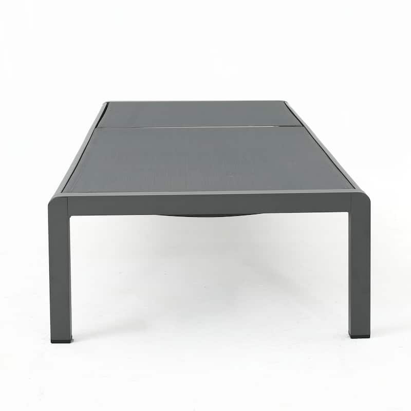 Outdoor CAPE CORAL KD CHAISE LOUNGE GREY