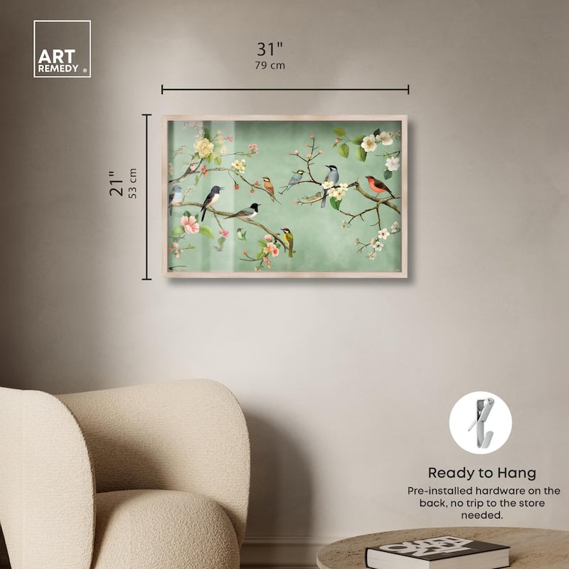 Restful View Shadowbox by Art Remedy