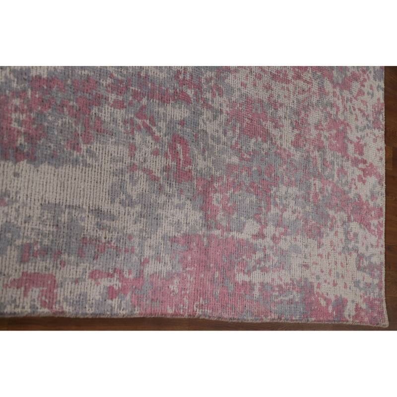 Abstract / Modern Area Rug Hand-Knotted Wool Carpet - 7'11"x 9'11"