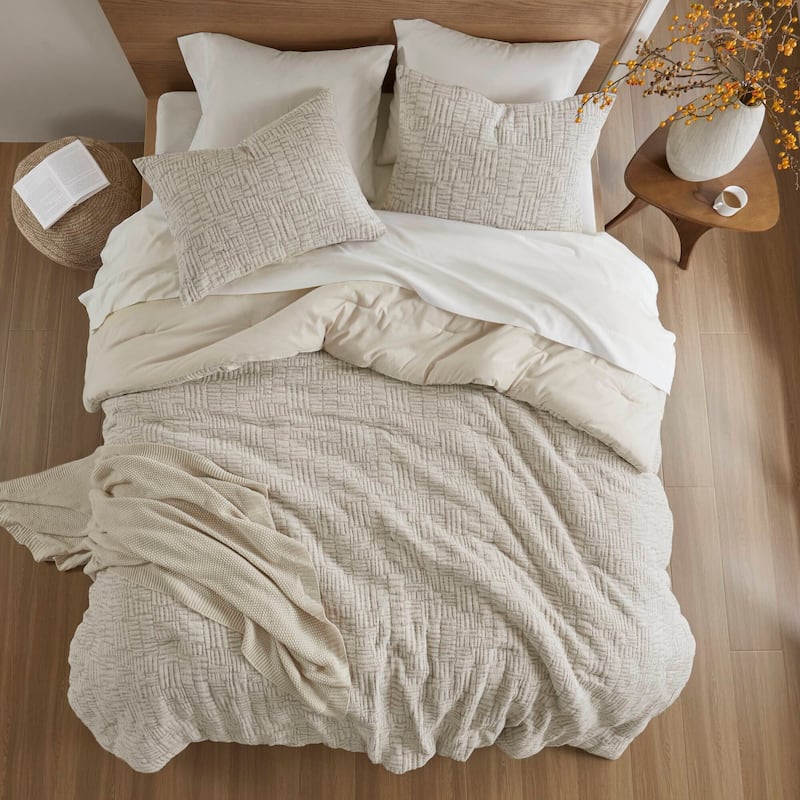 Chapel Hill Harper Oversized Cotton Matelasse Comforter Set