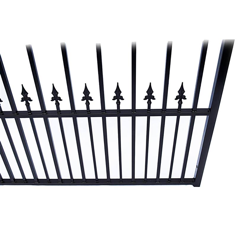 ALEKO Steel St. Louis Style 18 ft Single Swing Driveway Gate