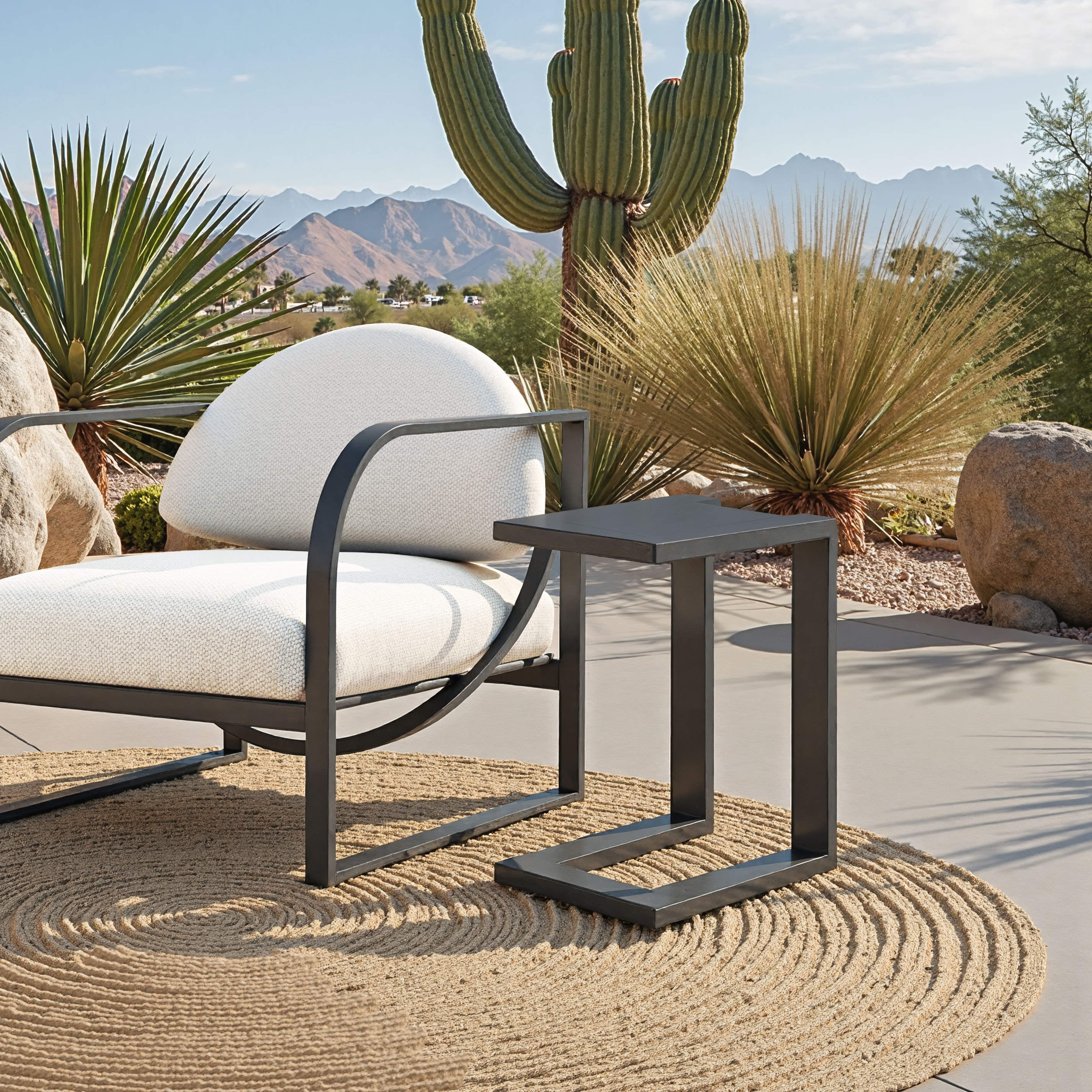 Tudi Side Table Black