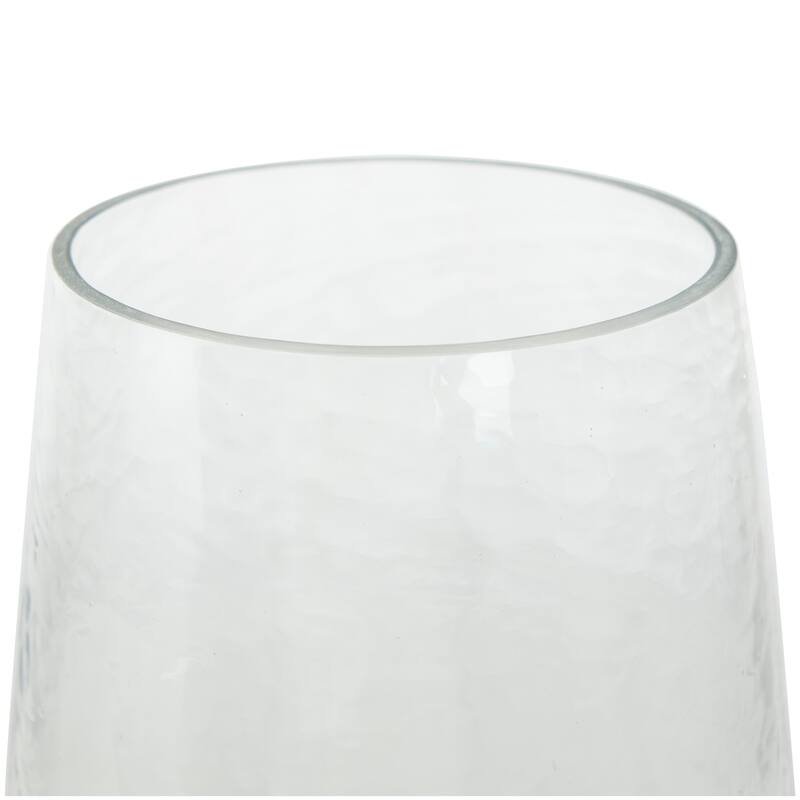 Clear Stainless Steel Metal Hurricane Lamp with Stainless Steel X Shaped Base