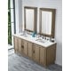 preview thumbnail 33 of 35, James Martin Vanities Portland 72" Double Vanity, Whitewashed Walnut