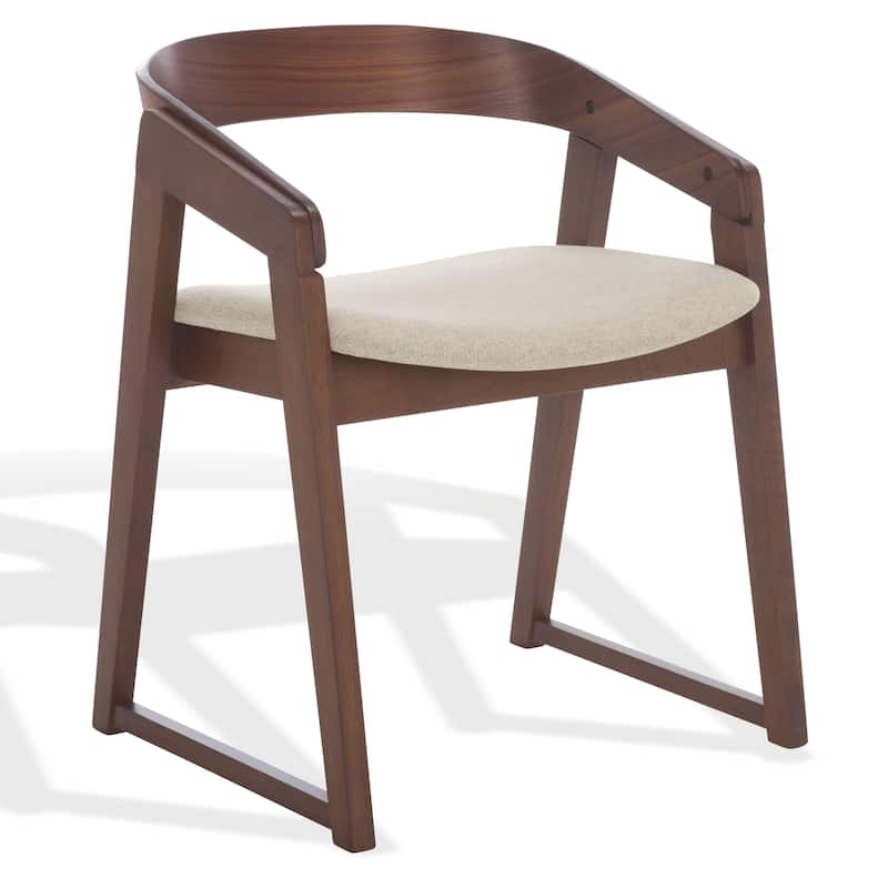 SAFAVIEH COUTURE Hildabryna Wood Dining Chair (Set of 2) - 21"W x 21"D x 26"H